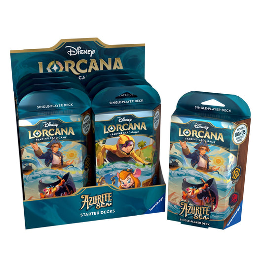 Lorcana TCG: Azurite Sea Starter Display (8ct)