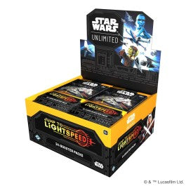 Star Wars: Unlimited - Jump to Lightspeed Booster Box Display (PRE ORDER)