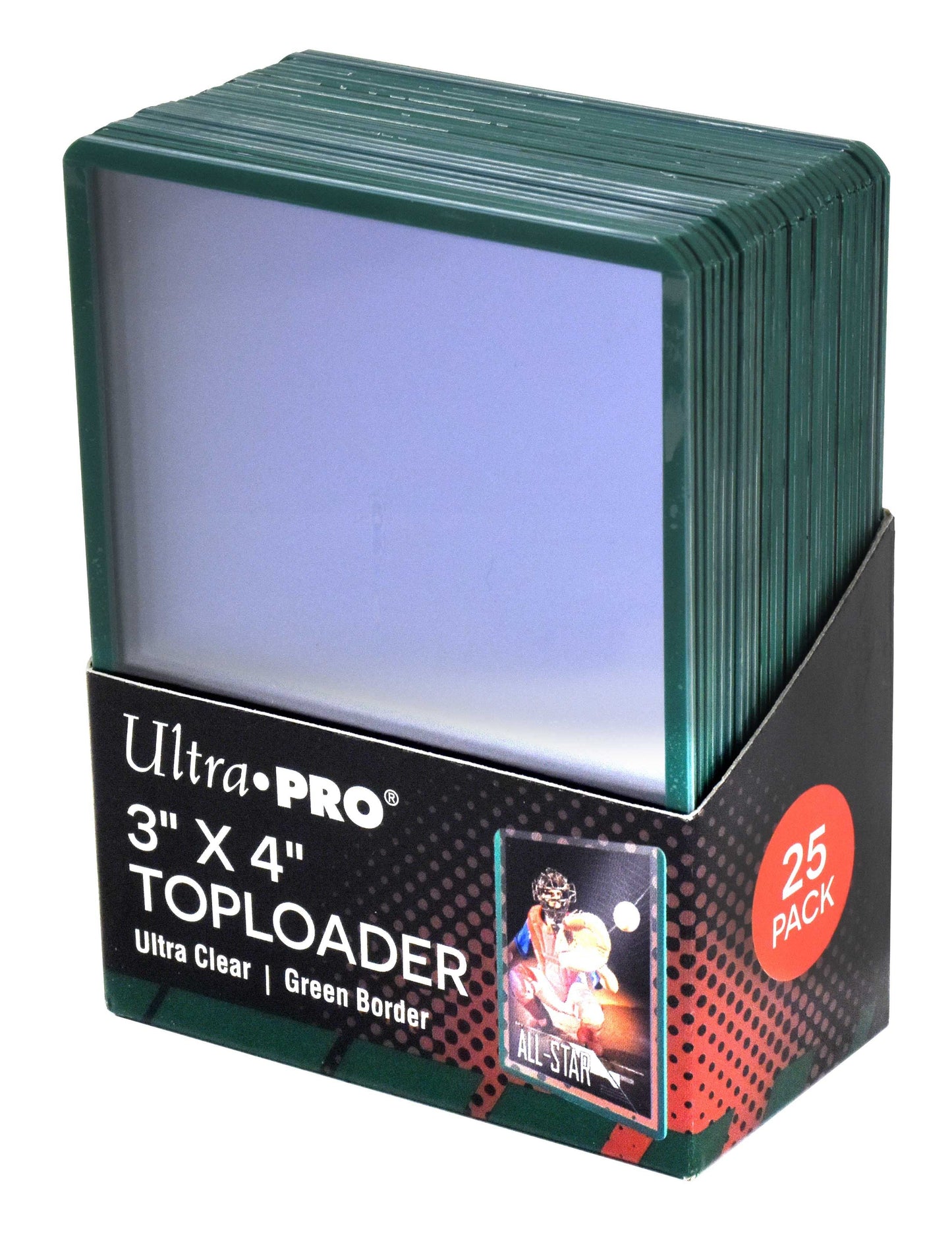 Ultra Pro 3X4 Green Top Load