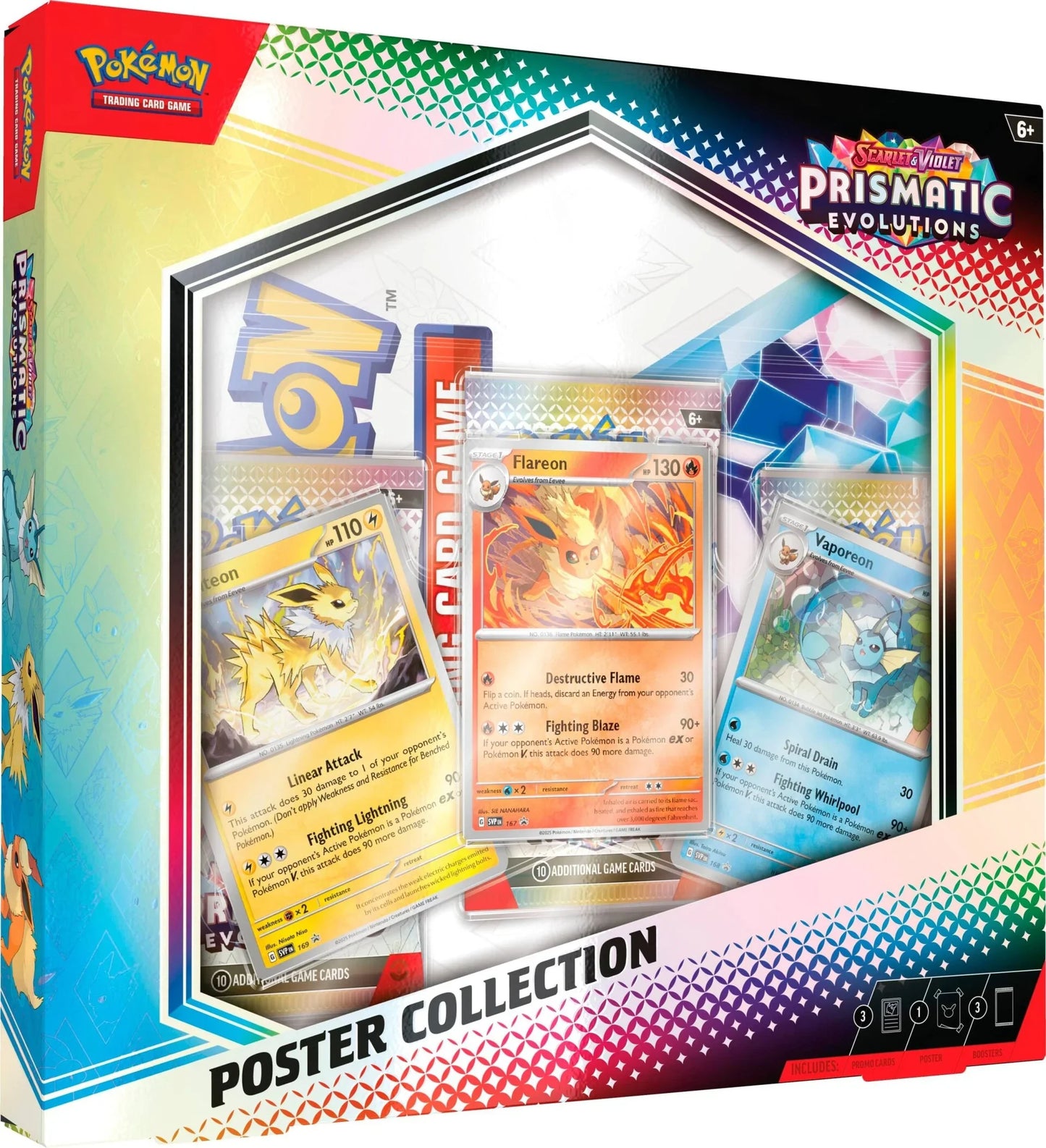 Scarlet and Violet 8.5 Prismatic Evolutions Poster Collection (pre-Order) 1/17/2025